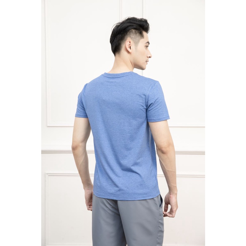 Áo thun nam tay ngắn cổ tròn KWIN  chất mềm mát, thoáng mát -KTS005S1