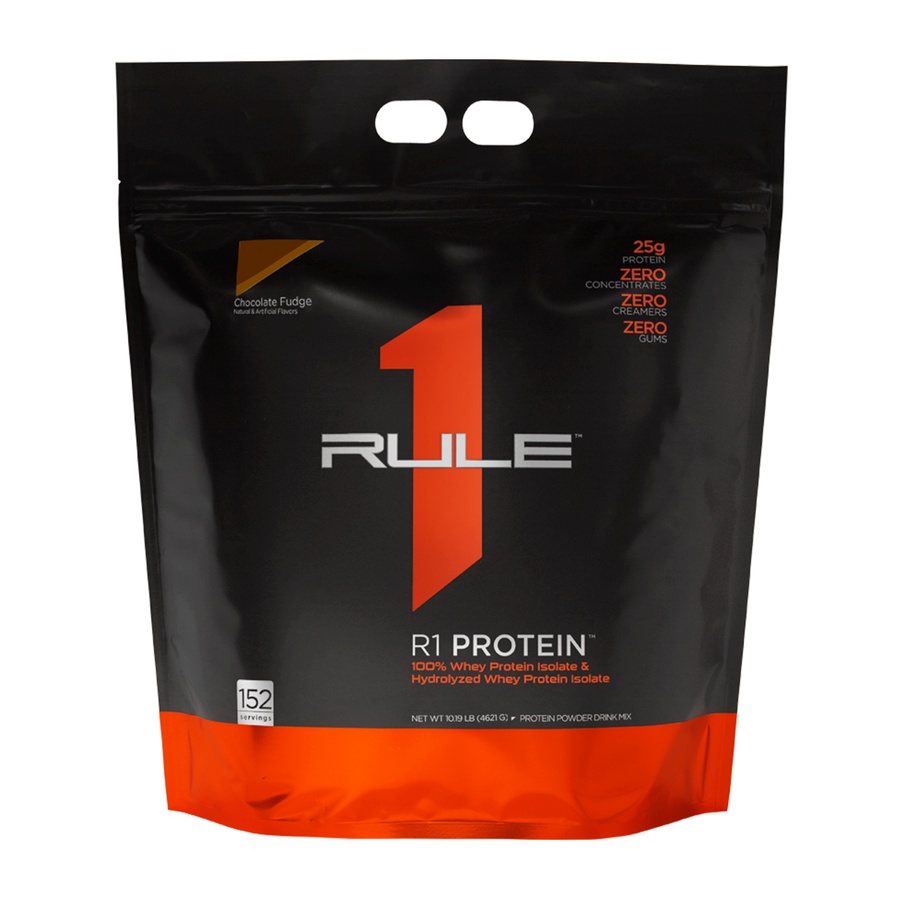 Rule 1 Protein 100% Whey Isolate và Hydrolyzed hấp thu nhanh - R1 Protein Hộp 10lbs 152 lần dùng - Whey Rule 1
