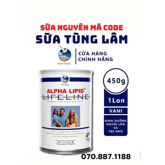 Sữa Non Alpha Lipid 450g New Zealand