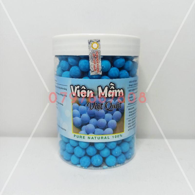500gr Viên Mầm Đậu Nành Việt Quất Tăng Vòng 1 Nở Ngực Đẹp Da Tăng Cân Giảm Cân Có Chứng Nhận An Toàn Thực Phẩm-Handmade