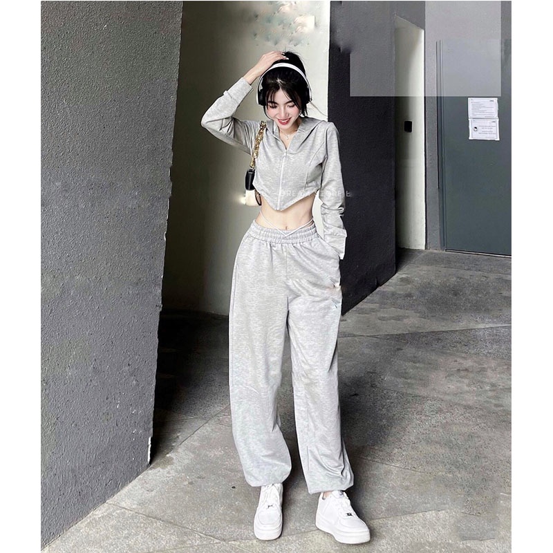 Set Crotop Khóa Mũ Trơn Hàng Quảng Châu SB2095