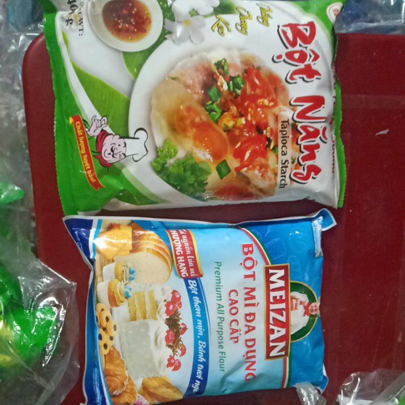 Bột năng, Bột mì