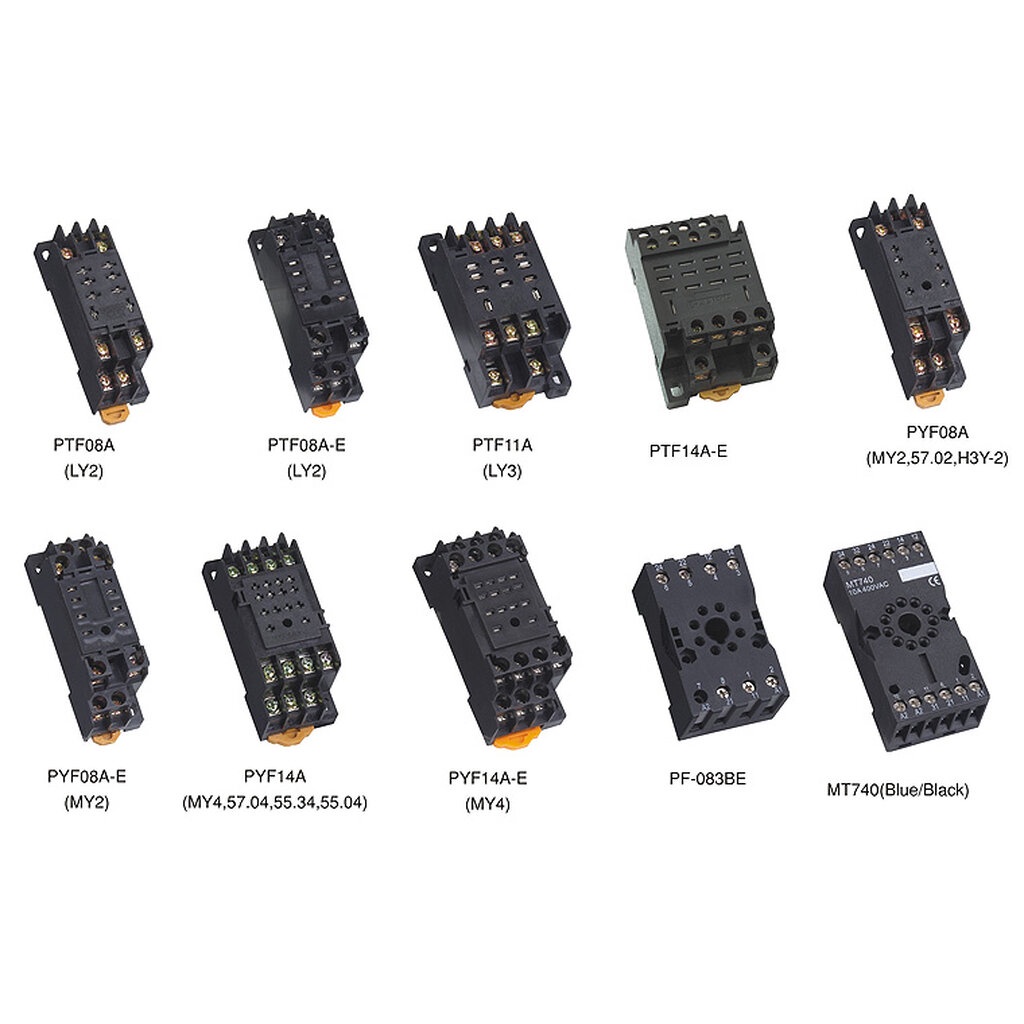 Ổ cắm đế rơle PYF08A PTF08A PYF14A PF083A PF085A