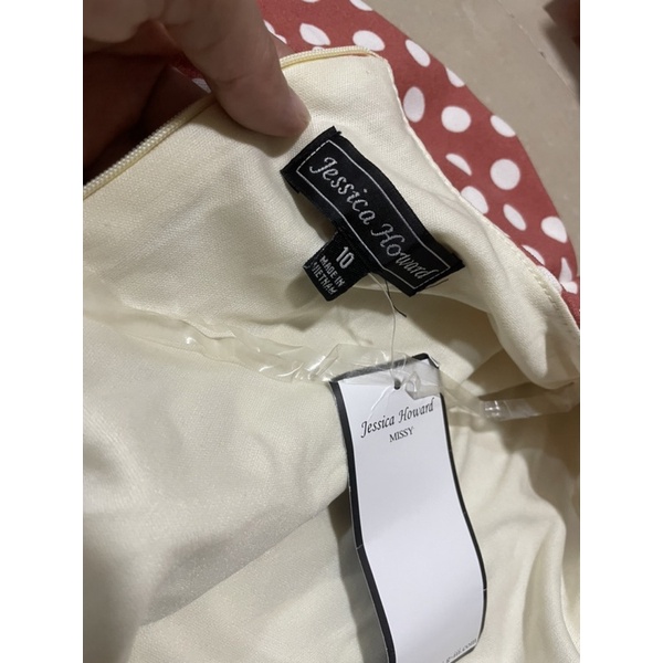 Đầm Jessica howard dư xịn xếp ly cột eo rất xinh