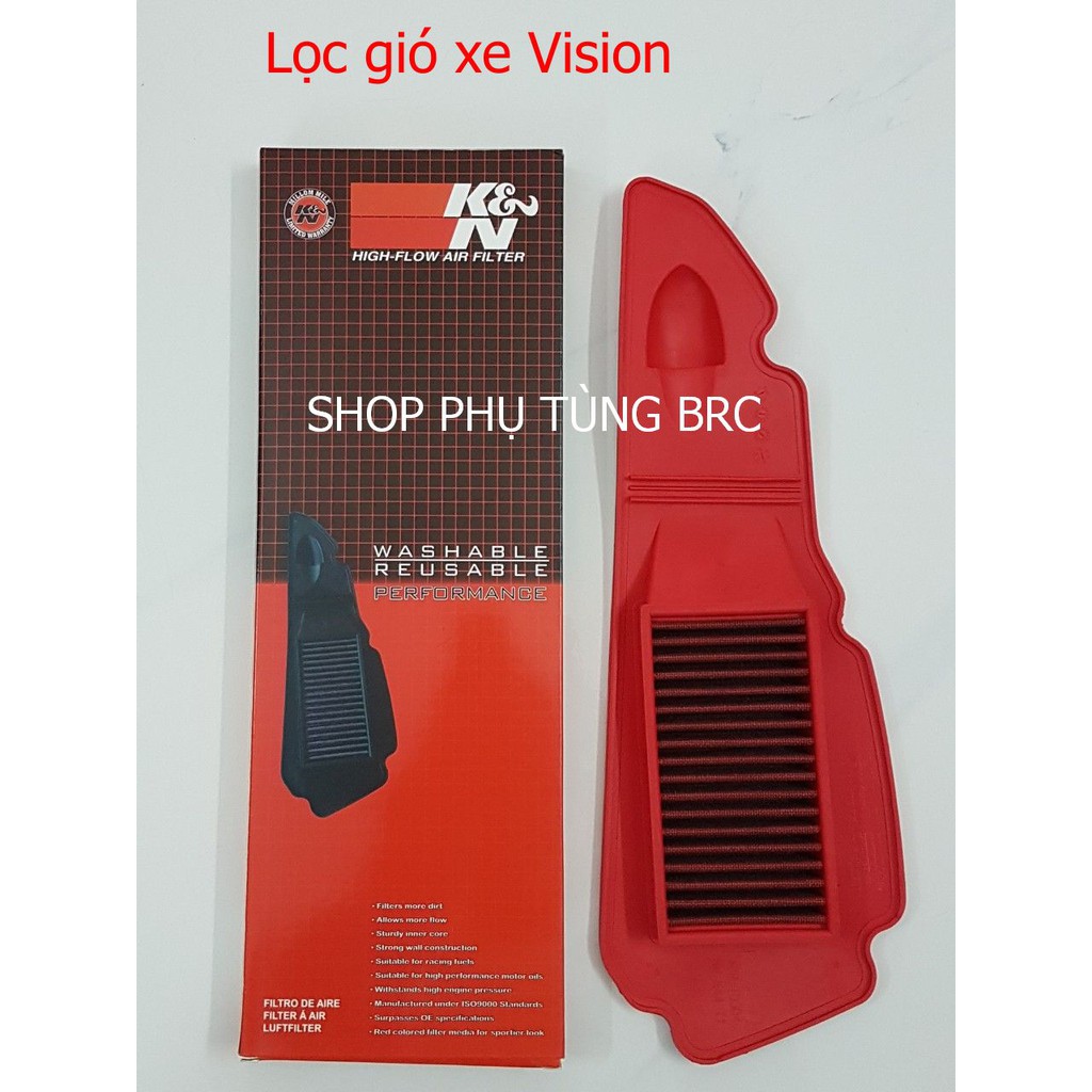 Lọc gió xe VISION 2014 - 2019.