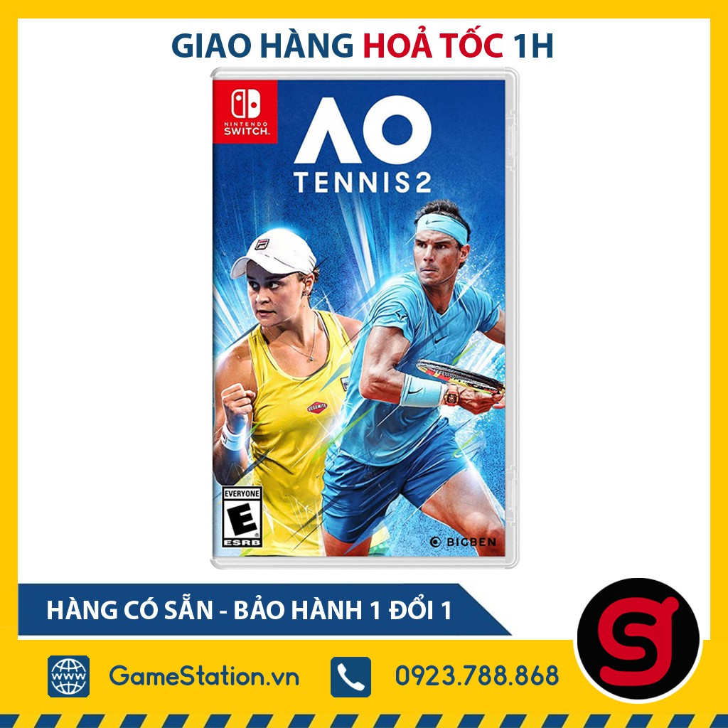 [Mã 159ELSALE hoàn 7% xu đơn 300K] Game AO Tennis 2 - Cho Máy Nintendo Switch