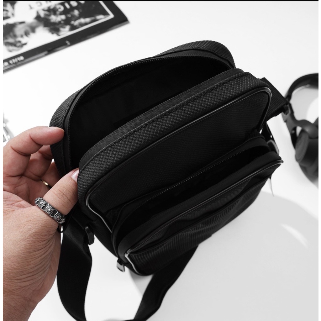 Túi Đeo Chéo ADIDAS, NIKE, MLB NY Vintage Đen Mini Bag Black thời trang siêu đẹp, full tag