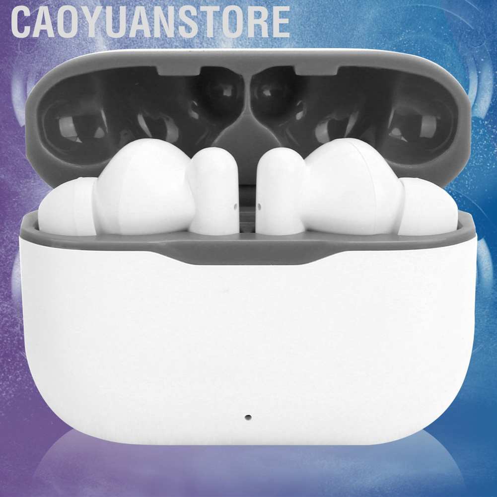 Caoyuanstore True Wireless Bluetooth 5.0 Earphone Waterproof Sports Noise Reduction Dual Stereo Earplug