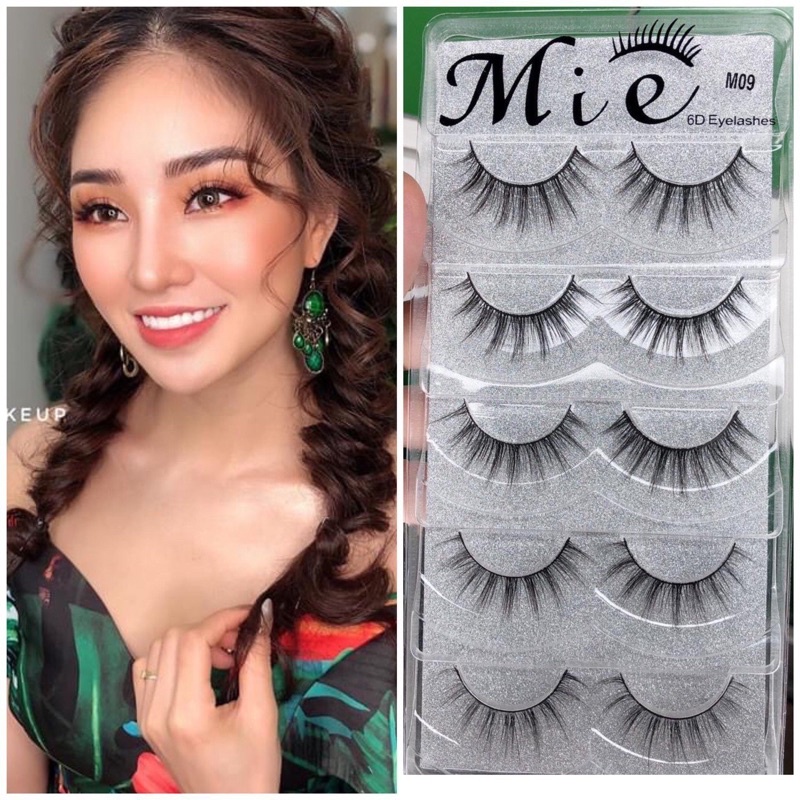 Hộp 5 cặp mi giả Kun 5D