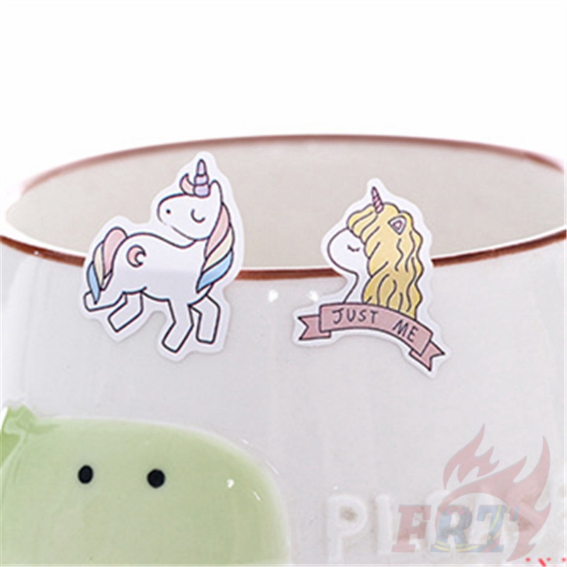 ❉ Unicorn Stickers ❉ 1 Sheet Fashion Album Scrapbooks Mixed DIY Decor Stickers