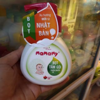 Bọt tắm gội thiên nhiên Mamamy