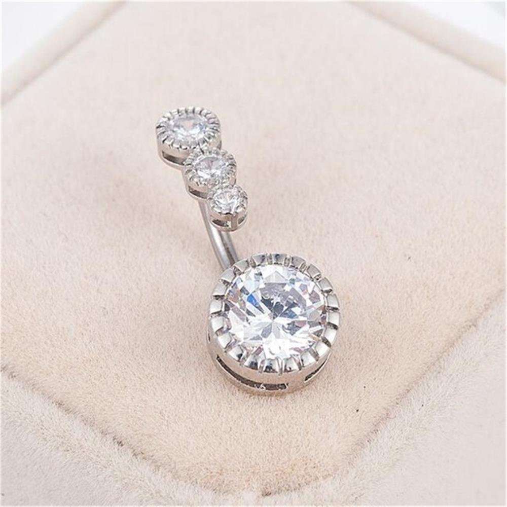 ESPO Khuyên Rốn Đính Đá Pha Lê Mới