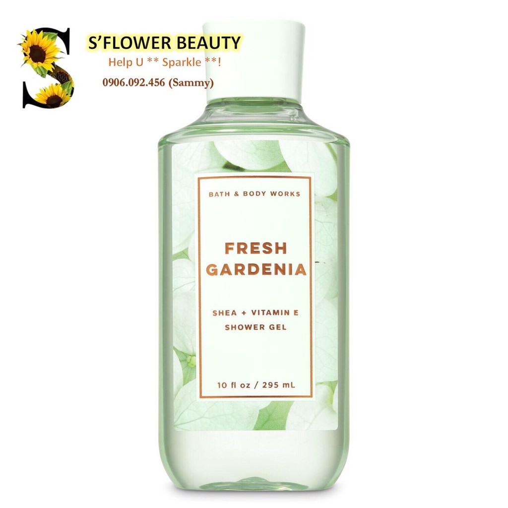 Fresh Gardenia | Sản Phẩm Tắm Dưỡng Xịt Thơm Toàn Thân Lưu Hương Mịn Da Bath &amp; Body Works