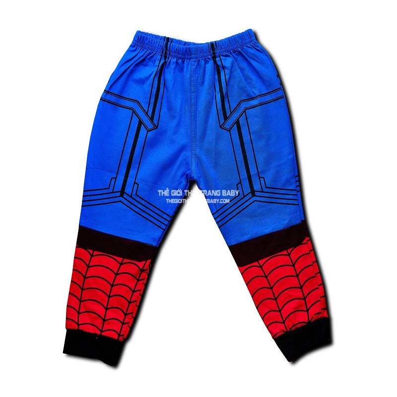 Bộ đồ hóa trang spiderman bé trai từ 2 đến 5 tuổi  samkids tay dài chất vải thun mềm co giản tốt B172