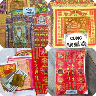 Giấy tiền cúng Nhà mới, tân gia, nhập trạch  bộ phối sẳn đầy đủ - 2 loại