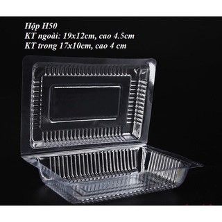 Hộp h50 -h55 -h30-h21 đựng bánh su ,100 cái