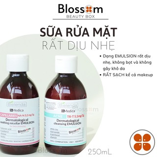 Sữa rửa mặt và tẩy trang 2 in 1 Dr Medica - thuộc hãng Bielenda