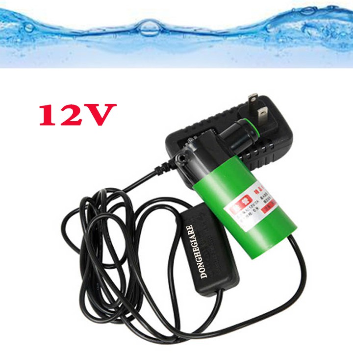 Máy bơm nước mini_ Bơm chìm mini 12V chăm sóc hồ nước bể cá