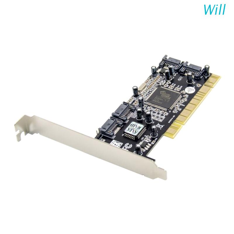 Card Mở Rộng PCI PCI Mở Rộng 4 Cổng Sil 3114 Chipset RAID 3114 Array SATA
