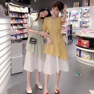 42.Ảnh thật ở cuối-Đầm dress layer Ulzzang