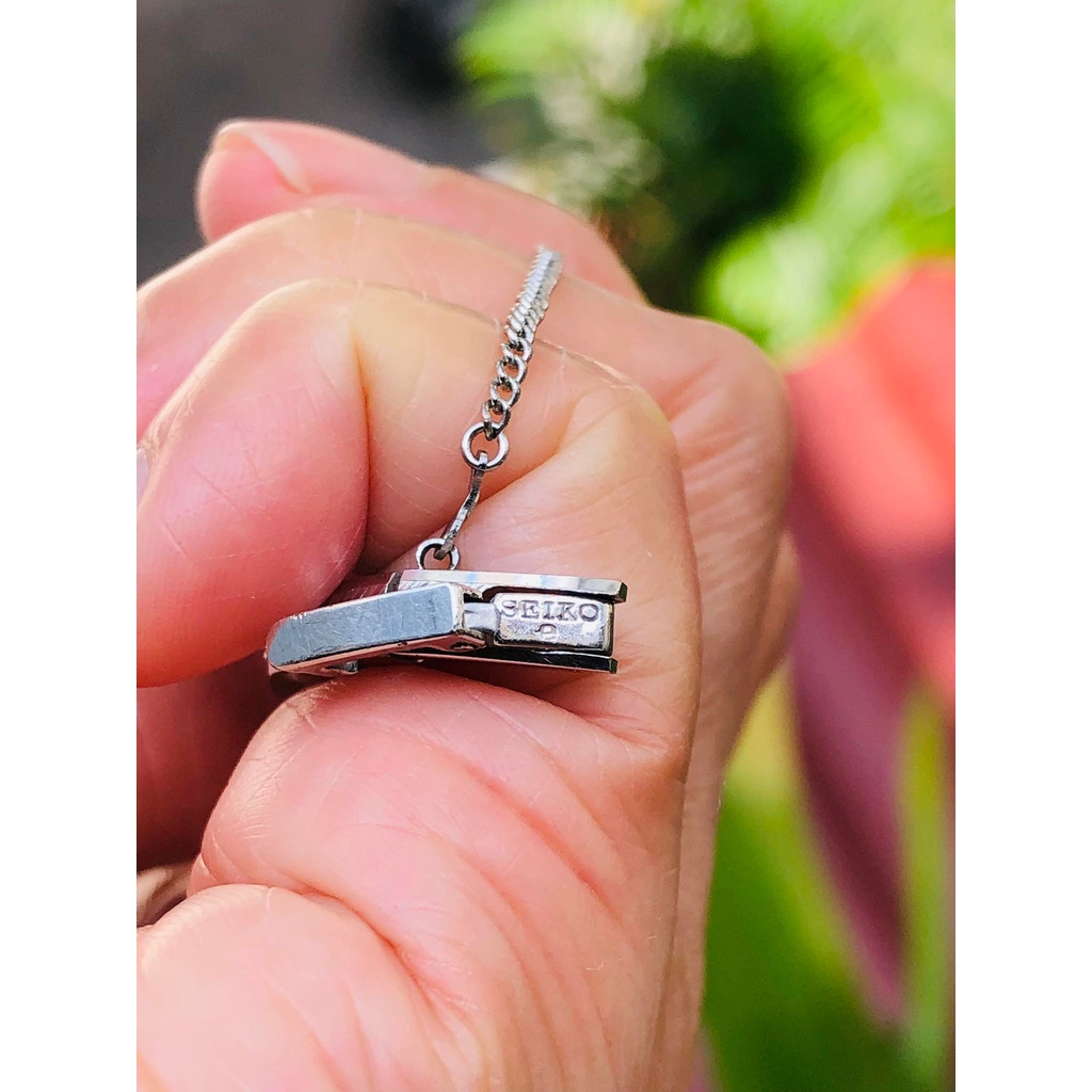 Đồng hồ nữ hiệu Seiko chính hãng, dây thép không gỉ, hàng đã sử dụng