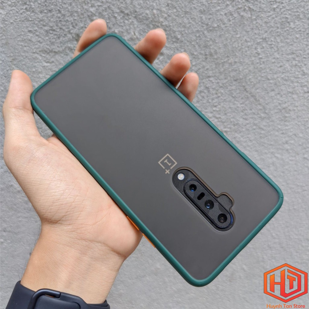 Ốp lưng Oneplus 7 Pro , 7T Pro , 8T trong nhám viền màu