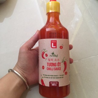 Tương ớt keto das lowcarb chai lớn 500g choice L