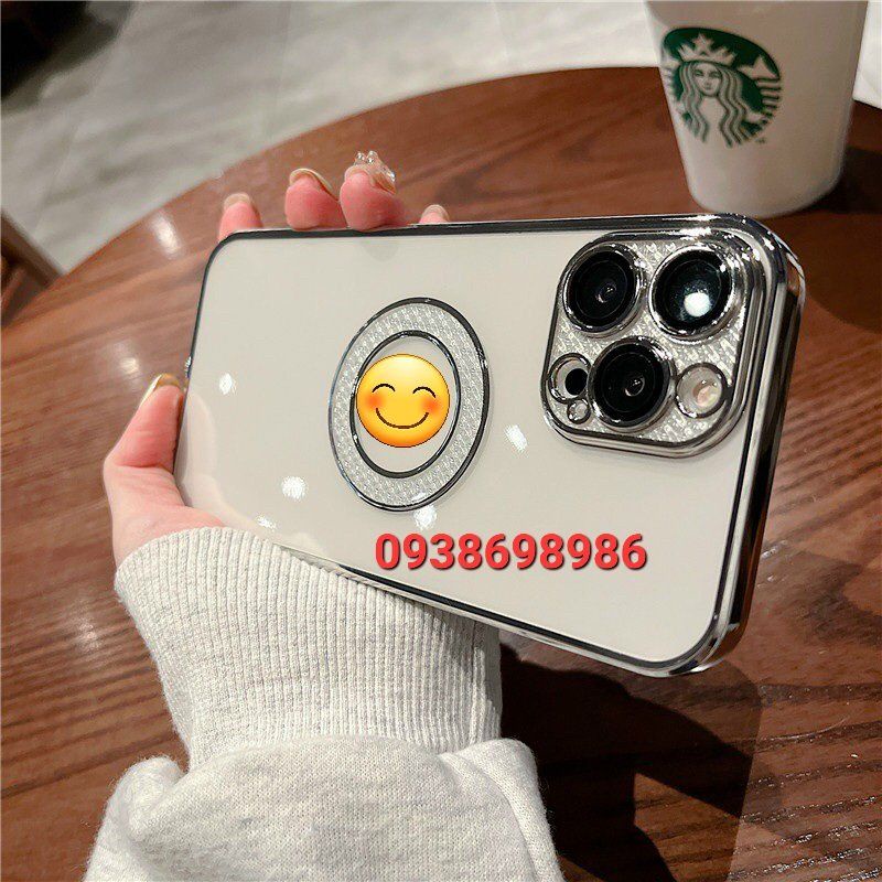 Ốp lưng iphone 13 pro max , 13 pro , 13 hiệu KF lưng trong cam vòng hoạ tiết viền mầu lên máy siêu đẹp