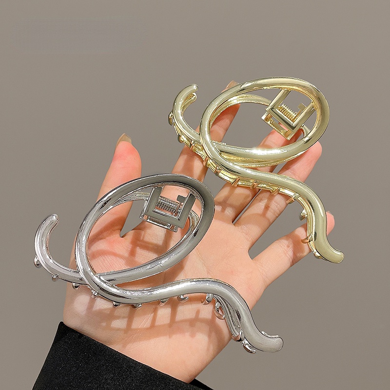 Kẹp Tóc Kim Loại Hình Chữ Q