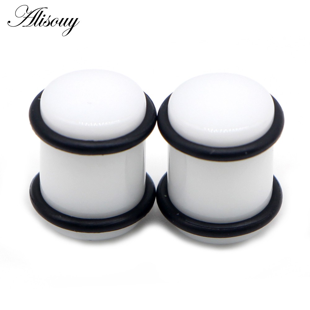 Alisouy Set 2 Khuyên Nong Tai 1.6mm-20mm Cá Tính