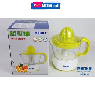 Máy ép cam,máy vắt cam Matika MTK-3307 vắt kiệt,nhỏ gọn,bảo hành 12 tháng