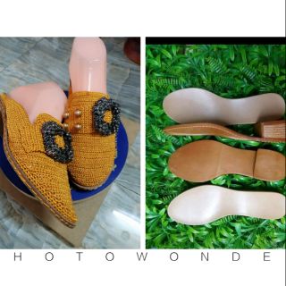 Đế giày cao 5 p màu da  sz 35-36-37-38-39