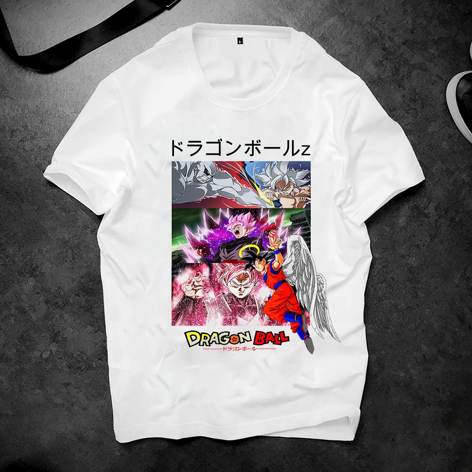 Áo thun form rộng unisex hình GoKu chất vải đẹp2019ts702