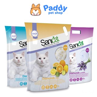 Cát Thủy Tinh Sanicat Cao Cấp Cho Mèo