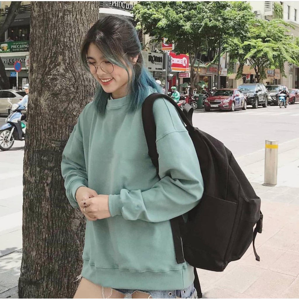 . Sweater Basic with Mint Color