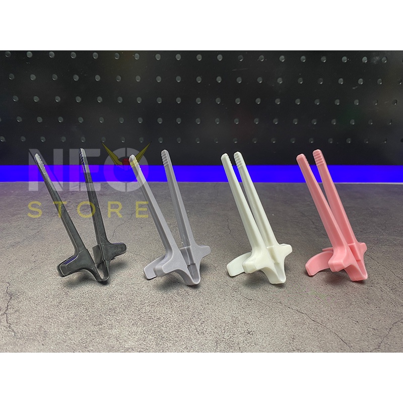 Đũa Lười Đũa 2 ngón Đũa gắp đồ ăn vặt không làm bẩn ngón tay, Đũa nhựa gắp thức ăn