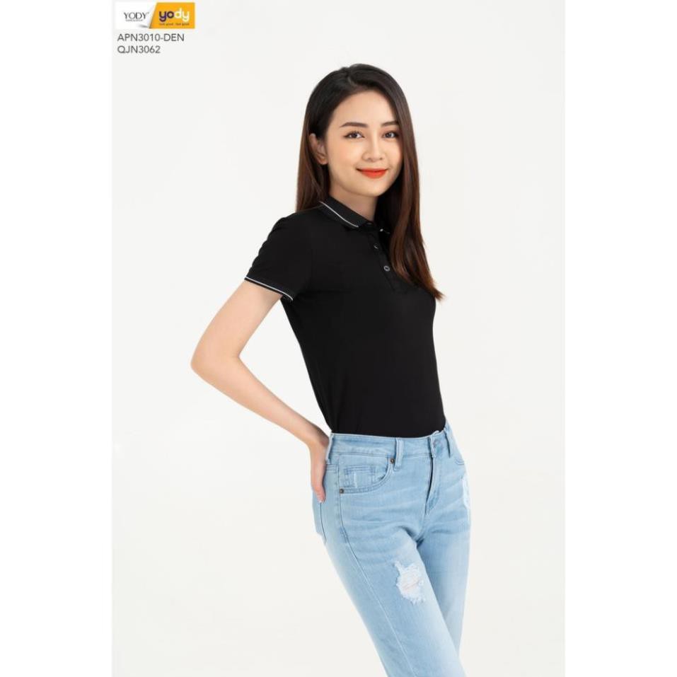 Áo Polo Nữ Pima YODY Áo Thun Cotton Co Giãn, Thấm Hút Mồ Hôi, Thời Trang Công Sở - Mã: APN3010 ! 👌