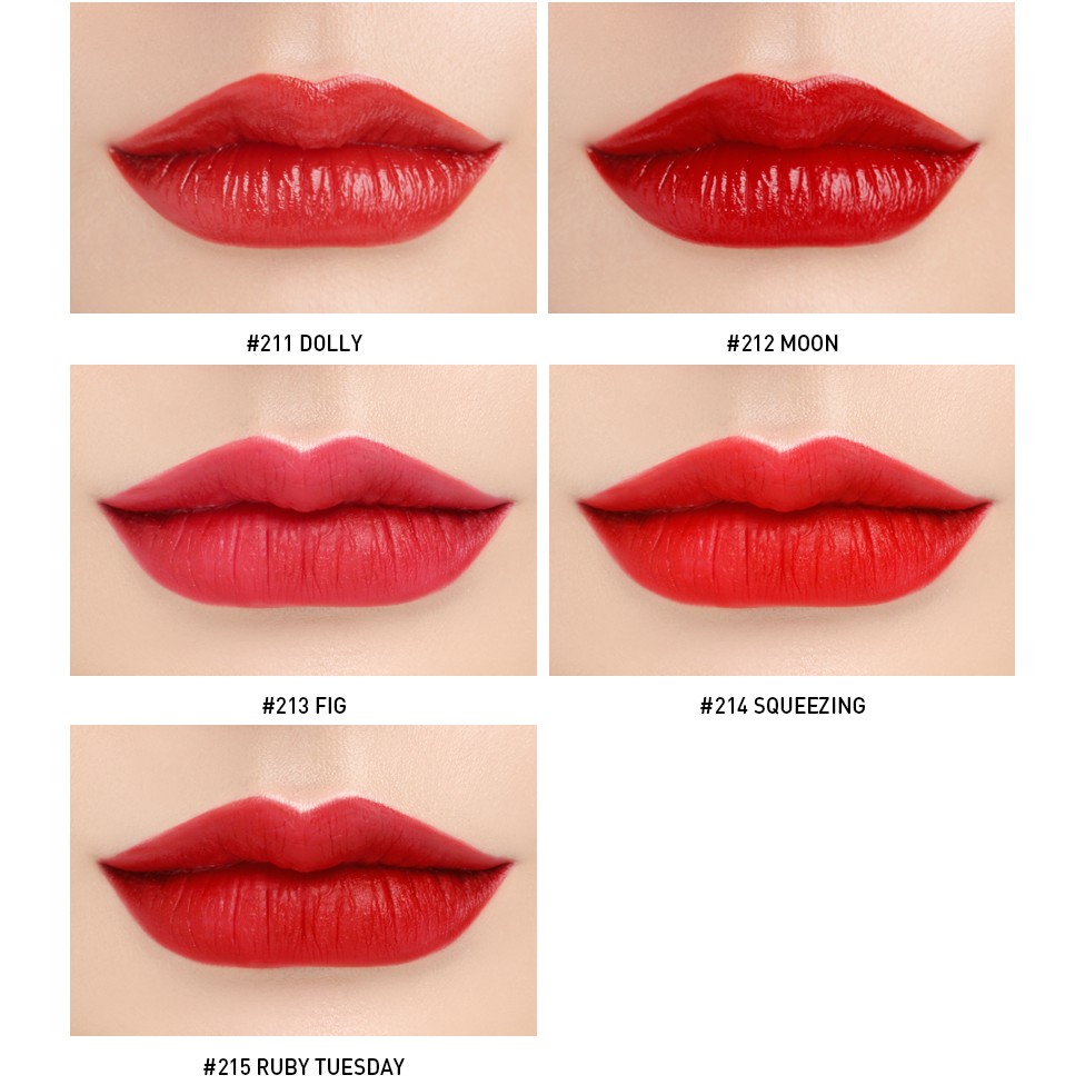 Son thỏi 3CE vỏ đỏ Red recipe lip color