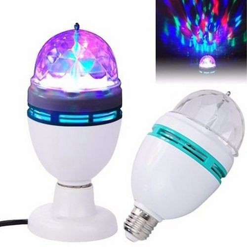 [FREESHIP] ĐÈN VŨ TRƯỜNG LED CẢM ỨNG ÂM THANH - XOAY 2 CẦU [HCM]