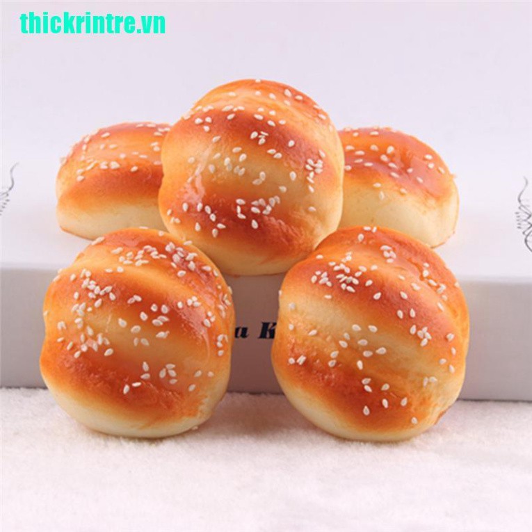 Đồ Chơi Bóp Squishy Hình Bánh Mì Dễ Thương 8cm