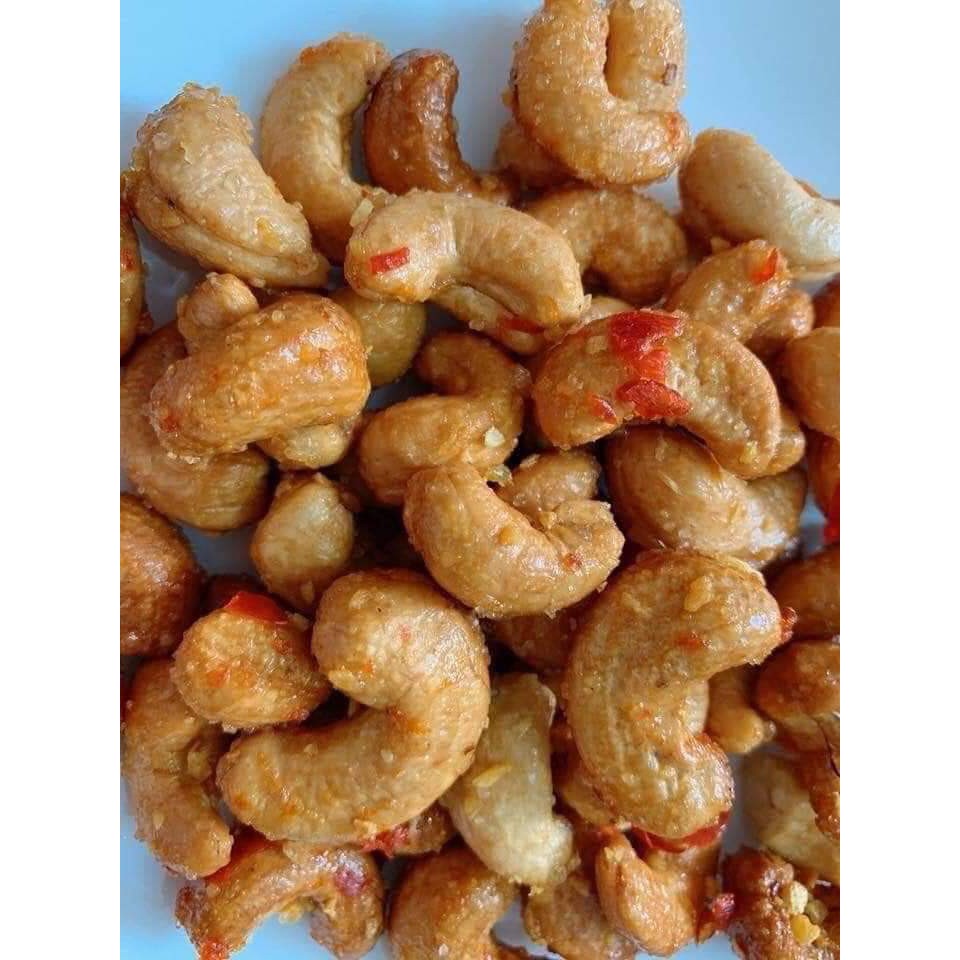 100gram hạt điều rang tỏi ớt