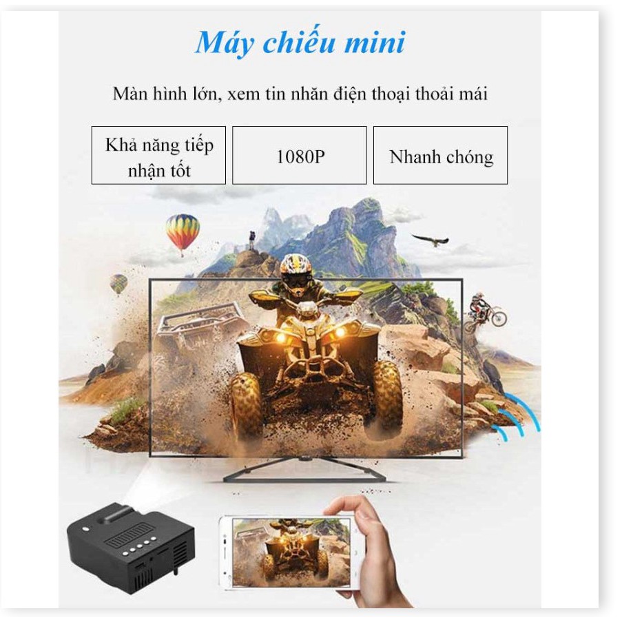 🇳 🇪 🇼®️ Máy chiếu mini UC28C nhỏ gọn bỏ túi