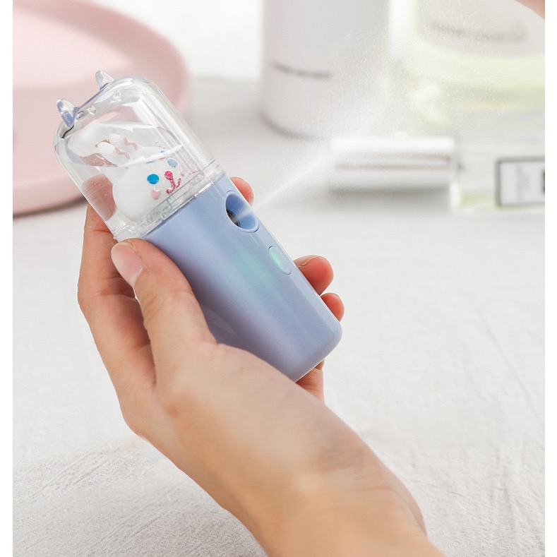 Máy phun sương cầm tay mini hình bò sữa tạo độ ẩm 2021