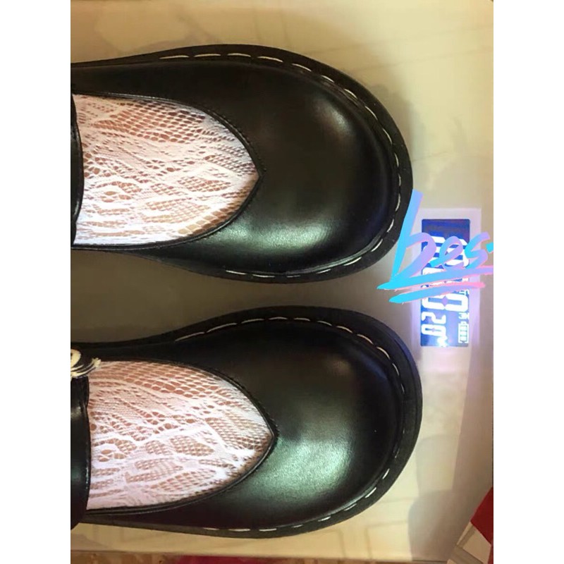 Giày lolita mũi tròn phong cách vintage kèm ảnh thật