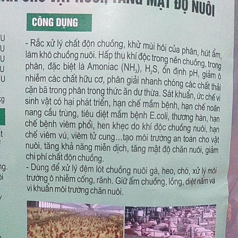 2 gói men rắc nền chuồng balasa 100g thú y, thú cưng chó mèo lợn gà vịt ngan, chim rắc trực tiếp vào phân, khử mùi hôi