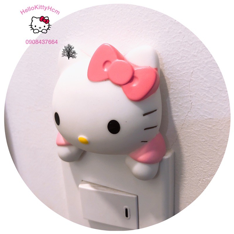 Trang trí ổ điện Hello Kitty