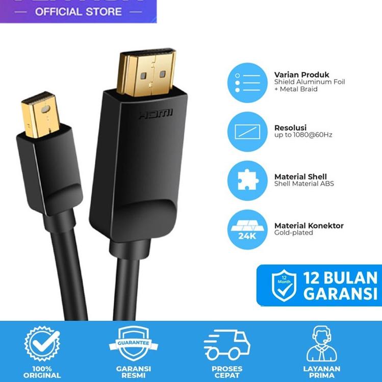 Mô Hình Mới Nhất ✷➣ Cáp Chuyển Đổi Vention Mini DP Sang HDMI 4K Sang HDMI Chuyên Dụng