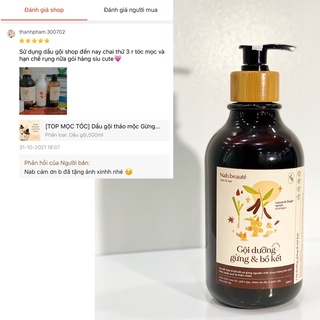 COMBO 3 chai DẦU GỘI FULLSIZE 500ml