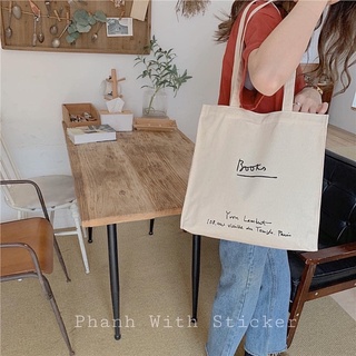 túi tote BOOKS