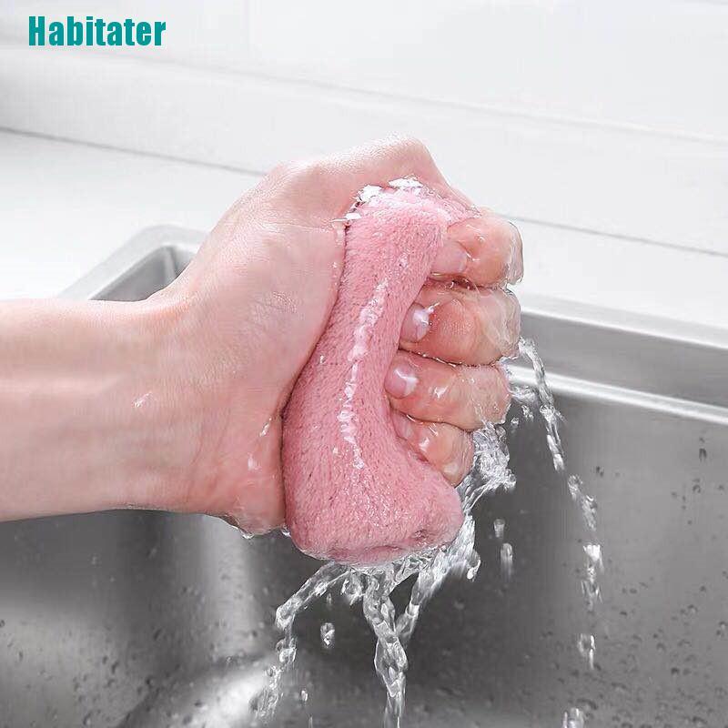 Set 6 Khăn Lau Chén Dĩa Chống Dầu Mỡ Tiện Dụng